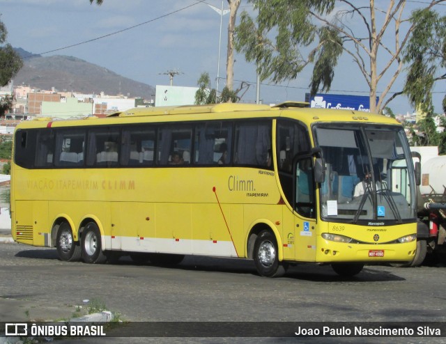 Viação Itapemirim 8639 na cidade de Caruaru, Pernambuco, Brasil, por Joao Paulo Nascimento Silva. ID da foto: 8849469.