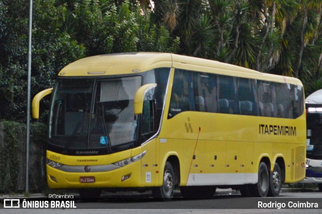 Viação Itapemirim 60069 na cidade de Curitiba, Paraná, Brasil, por Rodrigo Coimbra. Número da foto: #8848264.