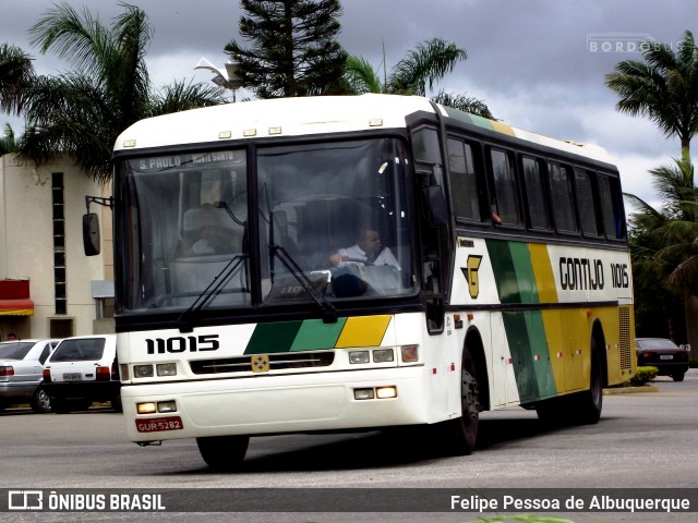 Empresa Gontijo de Transportes 11015 na cidade de Vitória da Conquista, Bahia, Brasil, por Felipe Pessoa de Albuquerque. Número da foto: #8848441.