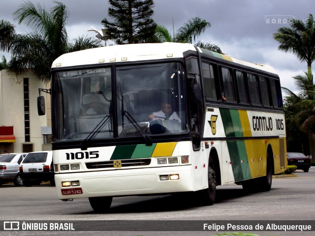 Empresa Gontijo de Transportes 11015 na cidade de Vitória da Conquista, Bahia, Brasil, por Felipe Pessoa de Albuquerque. ID da foto: 8848441.