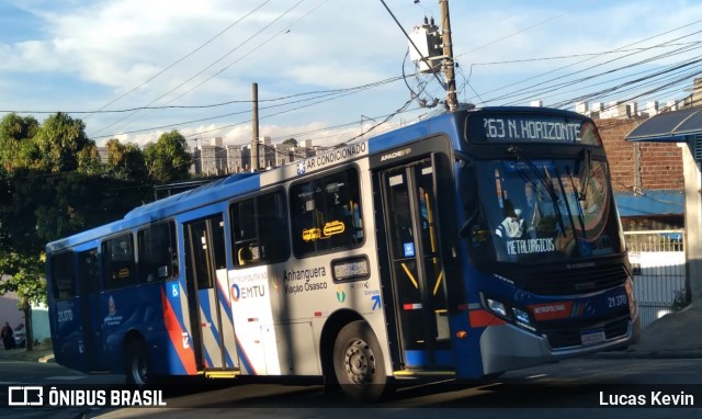 Viação Osasco 21.370 na cidade de Carapicuíba, São Paulo, Brasil, por Lucas Kevin. ID da foto: 8847347.