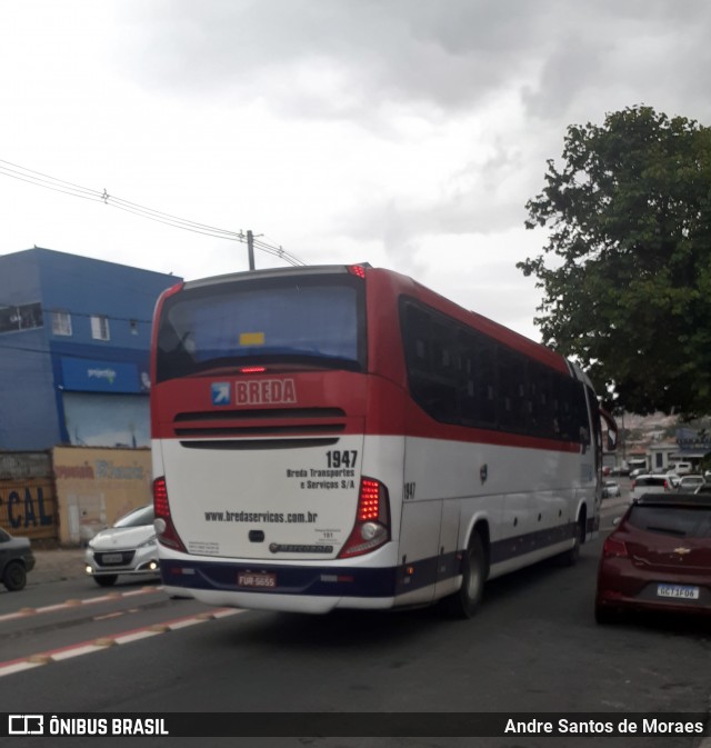Breda Transportes e Serviços 1947 na cidade de São Paulo, São Paulo, Brasil, por Andre Santos de Moraes. Número da foto: #8848712.