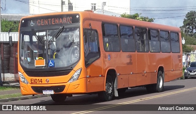 Auto Viação São José dos Pinhais EI014 na cidade de Curitiba, Paraná, Brasil, por Amauri Caetano. Número da foto: #8848187.