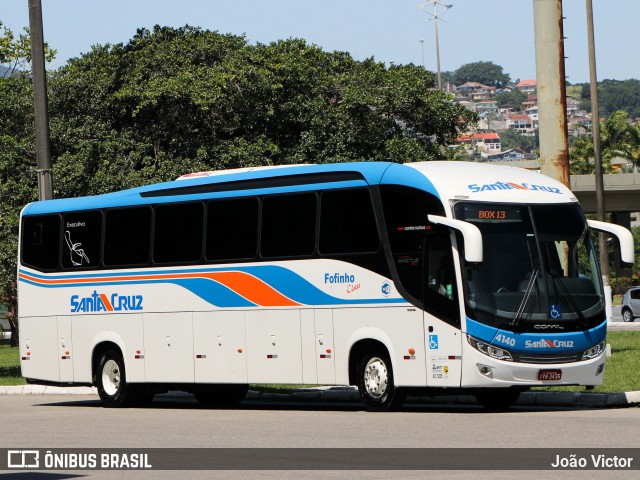 VUSC - Viação União Santa Cruz 4140 na cidade de Florianópolis, Santa Catarina, Brasil, por João Victor. ID da foto: 8850413.