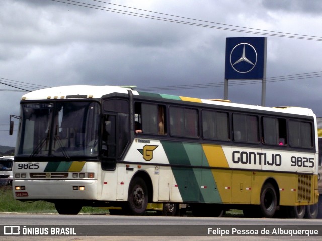 Empresa Gontijo de Transportes 9825 na cidade de Vitória da Conquista, Bahia, Brasil, por Felipe Pessoa de Albuquerque. ID da foto: 8848474.