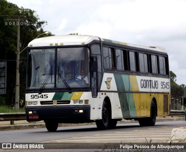 Empresa Gontijo de Transportes 9545 na cidade de Vitória da Conquista, Bahia, Brasil, por Felipe Pessoa de Albuquerque. ID da foto: 8848507.