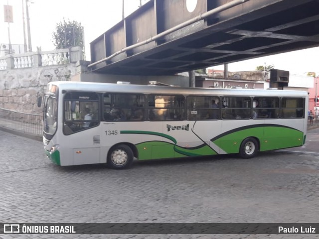 Turin Transportes 1345 na cidade de Congonhas, Minas Gerais, Brasil, por Paulo Luiz. ID da foto: 8847804.