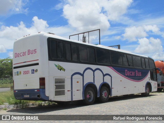 Decar Bus 2001 na cidade de Nossa Senhora do Socorro, Sergipe, Brasil, por Rafael Rodrigues Forencio. Número da foto: #8847510.