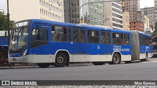 Nortran Transportes Coletivos 6568 na cidade de Porto Alegre, Rio Grande do Sul, Brasil, por Max Ramos. Número da foto: #8847423.