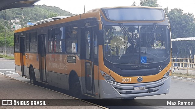 Companhia Carris Porto-Alegrense 0001 na cidade de Porto Alegre, Rio Grande do Sul, Brasil, por Max Ramos. Número da foto: #8853005.