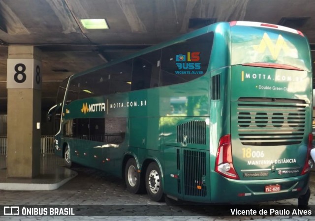 Viação Motta 18006 na cidade de Belo Horizonte, Minas Gerais, Brasil, por Vicente de Paulo Alves. Número da foto: #8852029.