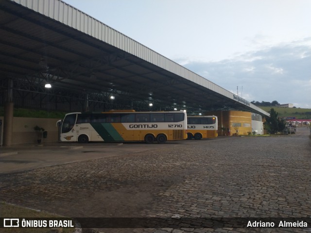 Empresa Gontijo de Transportes 12710 na cidade de João Monlevade, Minas Gerais, Brasil, por Adriano  Almeida. Número da foto: #8853942.