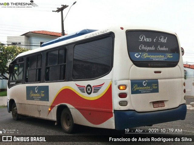 Ônibus Particulares 1083 na cidade de Teresina, Piauí, Brasil, por Francisco de Assis Rodrigues da Silva. ID da foto: 8851890.