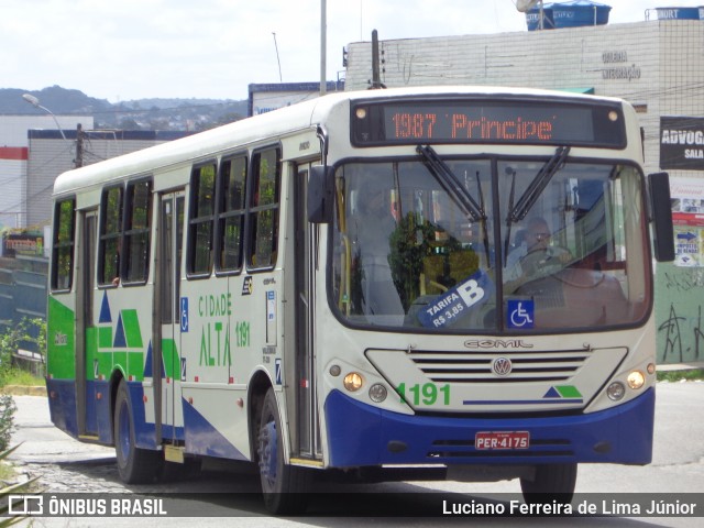 Cidade Alta Transportes 1.191 na cidade de Olinda, Pernambuco, Brasil, por Luciano Ferreira de Lima Júnior. Número da foto: #8853653.