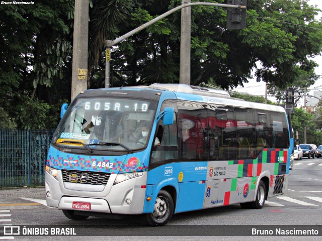 Viação Paratodos > São Jorge > Metropolitana São Paulo > Mobibrasil 6 3842 na cidade de São Paulo, São Paulo, Brasil, por Bruno Nascimento. Número da foto: #8853911.