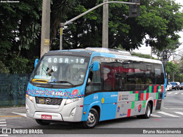 Viação Paratodos > São Jorge > Metropolitana São Paulo > Mobibrasil 6 3842 na cidade de São Paulo, São Paulo, Brasil, por Bruno Nascimento. ID da foto: 8853911.