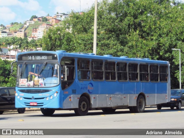 São Jorge Auto Bus 0300 na cidade de Ponte Nova, Minas Gerais, Brasil, por Adriano  Almeida. ID da foto: 8853838.