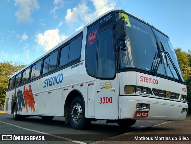 Viação Stenico 3300 na cidade de Piracicaba, São Paulo, Brasil, por Matheus Martins da Silva. Número da foto: #8852283.