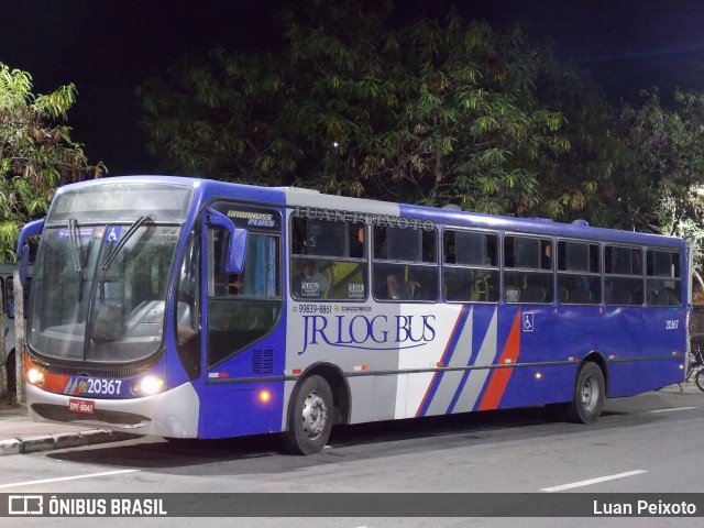 JR Log Bus 20367 na cidade de Serra, Espírito Santo, Brasil, por Luan Peixoto. Número da foto: #8853966.