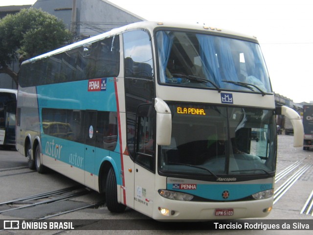 Empresa de Ônibus Nossa Senhora da Penha 6001 na cidade de Rio de Janeiro, Rio de Janeiro, Brasil, por Tarcisio Rodrigues da Silva. ID da foto: 8852320.