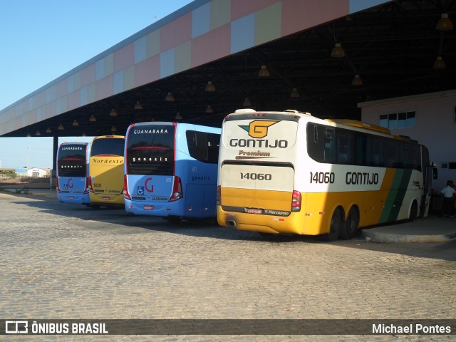 Empresa Gontijo de Transportes 14060 na cidade de Mossoró, Rio Grande do Norte, Brasil, por Michael Pontes. Número da foto: #8852425.