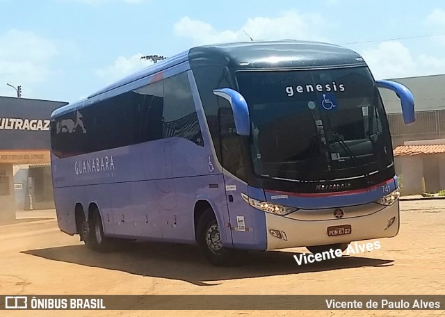 Expresso Guanabara 741 na cidade de Picos, Piauí, Brasil, por Vicente de Paulo Alves. Número da foto: #8852101.