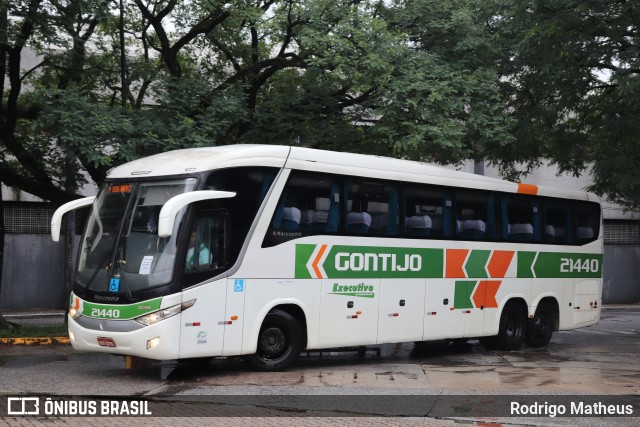 Empresa Gontijo de Transportes 21440 na cidade de São Paulo, São Paulo, Brasil, por Rodrigo Matheus. ID da foto: 8856435.