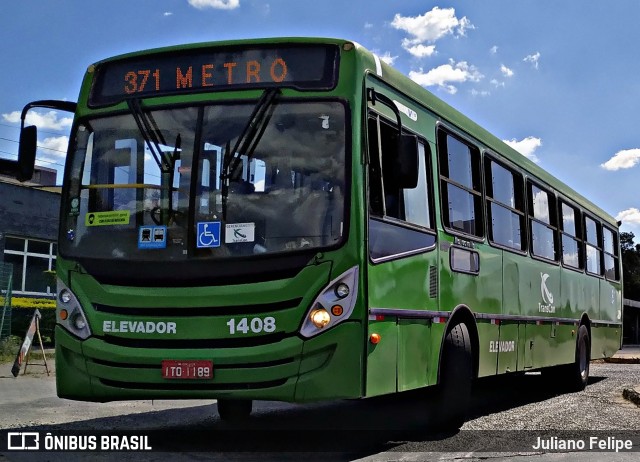Viação Novo Retiro 1408 na cidade de Contagem, Minas Gerais, Brasil, por Juliano Felipe. Número da foto: #8855285.