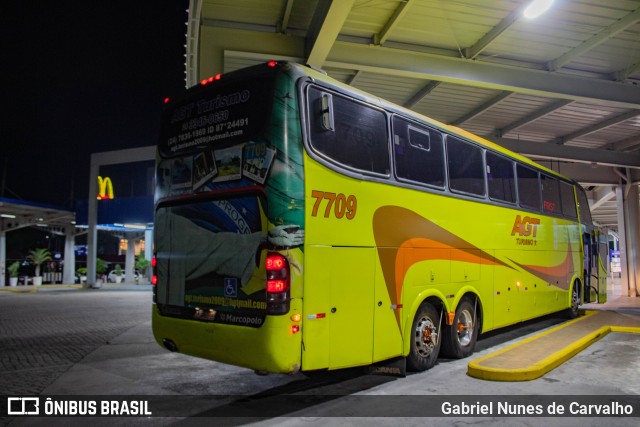 AGT Turismo e Locações 7709 na cidade de Resende, Rio de Janeiro, Brasil, por Gabriel Nunes de Carvalho. ID da foto: 8856629.