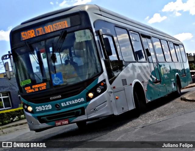 Transbus Transportes > Gávea Transportes 29329 na cidade de Contagem, Minas Gerais, Brasil, por Juliano Felipe. Número da foto: #8855319.