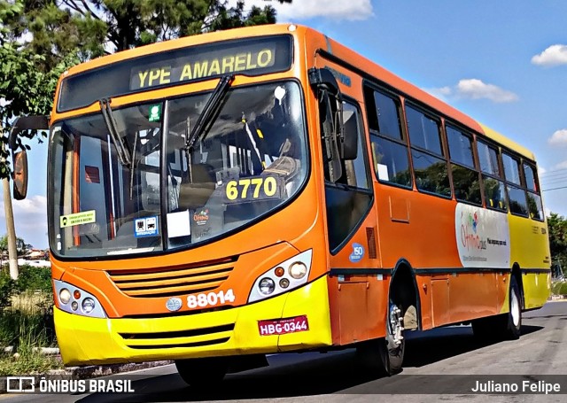 Viação Novo Retiro 88014 na cidade de Contagem, Minas Gerais, Brasil, por Juliano Felipe. ID da foto: 8855252.