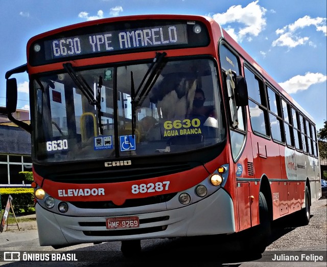Viação Novo Retiro 88287 na cidade de Contagem, Minas Gerais, Brasil, por Juliano Felipe. Número da foto: #8855264.