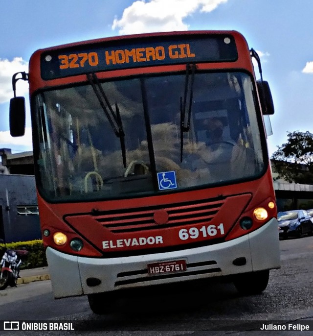 Viação Santa Edwiges 69161 na cidade de Contagem, Minas Gerais, Brasil, por Juliano Felipe. Número da foto: #8855279.