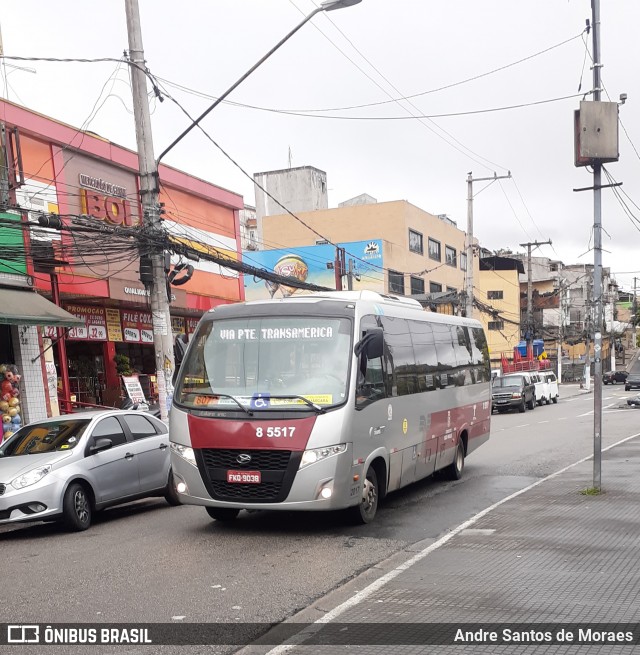 Auto Viação Transcap >> Auto Bless Transportes 8 5517 na cidade de São Paulo, São Paulo, Brasil, por Andre Santos de Moraes. Número da foto: #8855735.
