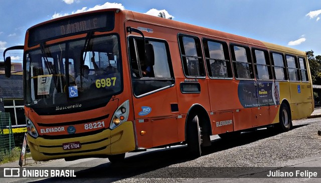 Viação Novo Retiro 88221 na cidade de Contagem, Minas Gerais, Brasil, por Juliano Felipe. ID da foto: 8855275.