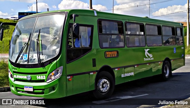 Viação Novo Retiro 1483 na cidade de Contagem, Minas Gerais, Brasil, por Juliano Felipe. Número da foto: #8855308.