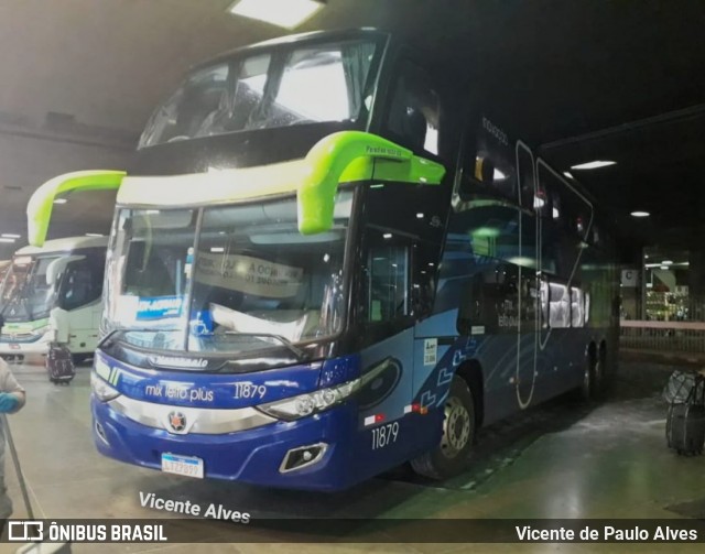 UTIL - União Transporte Interestadual de Luxo 11879 na cidade de Belo Horizonte, Minas Gerais, Brasil, por Vicente de Paulo Alves. Número da foto: #8857134.