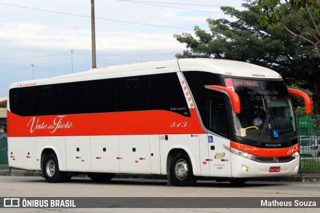 Viação Vale do Tietê 843 na cidade de São Paulo, São Paulo, Brasil, por Matheus Souza. Número da foto: #8859611.