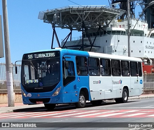 Unimar Transportes 24158 na cidade de Vitória, Espírito Santo, Brasil, por Sergio Corrêa. ID da foto: 8857290.