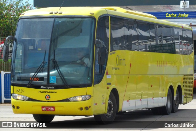 Viação Itapemirim 8859 na cidade de Goiânia, Goiás, Brasil, por Carlos Júnior. ID da foto: 8858132.