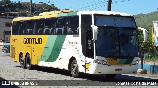 Empresa Gontijo de Transportes 12825 na cidade de Coronel Fabriciano, Minas Gerais, Brasil, por Jonatas Costa da Mata. ID da foto: 8858160.