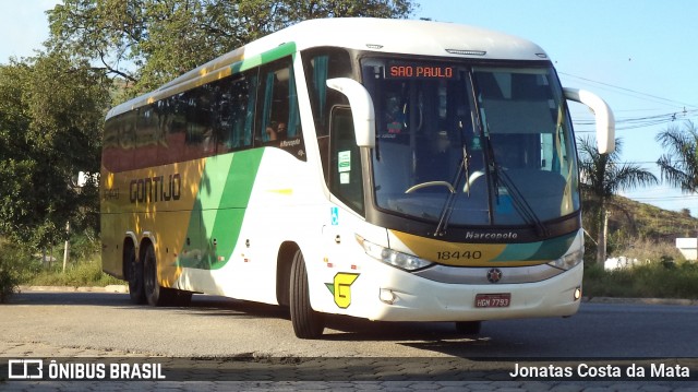 Empresa Gontijo de Transportes 18440 na cidade de Governador Valadares, Minas Gerais, Brasil, por Jonatas Costa da Mata. ID da foto: 8858244.