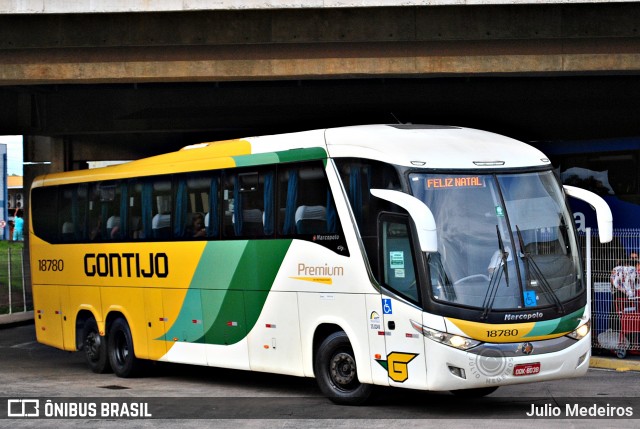 Empresa Gontijo de Transportes 18780 na cidade de Campinas, São Paulo, Brasil, por Julio Medeiros. ID da foto: 8857725.