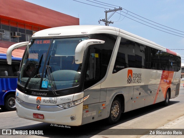Viação Cidade do Aço RJ 174.029 na cidade de Rio de Janeiro, Rio de Janeiro, Brasil, por Zé Ricardo Reis. Número da foto: #8860960.