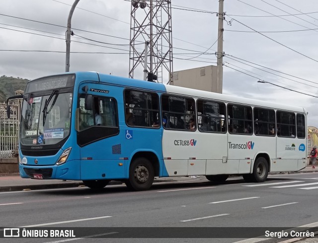 Nova Transporte 22222 na cidade de Vitória, Espírito Santo, Brasil, por Sergio Corrêa. Número da foto: #8861643.