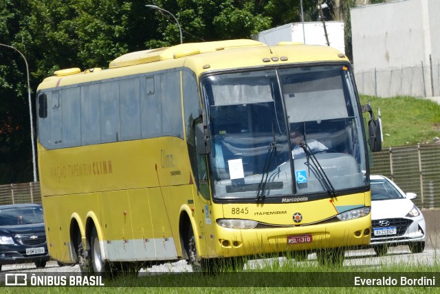 Viação Itapemirim 8845 na cidade de São José dos Campos, São Paulo, Brasil, por Everaldo Bordini. ID da foto: 8860279.