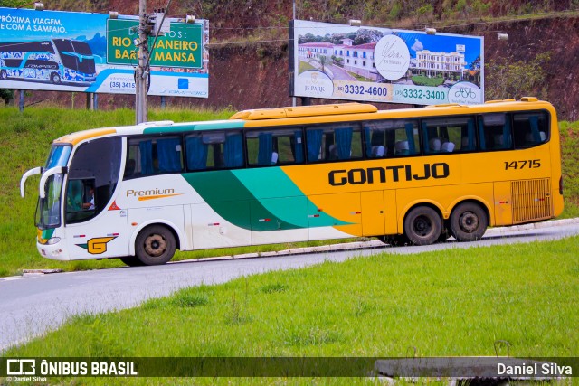 Empresa Gontijo de Transportes 14715 na cidade de São Lourenço, Minas Gerais, Brasil, por Daniel Silva. Número da foto: #8862414.
