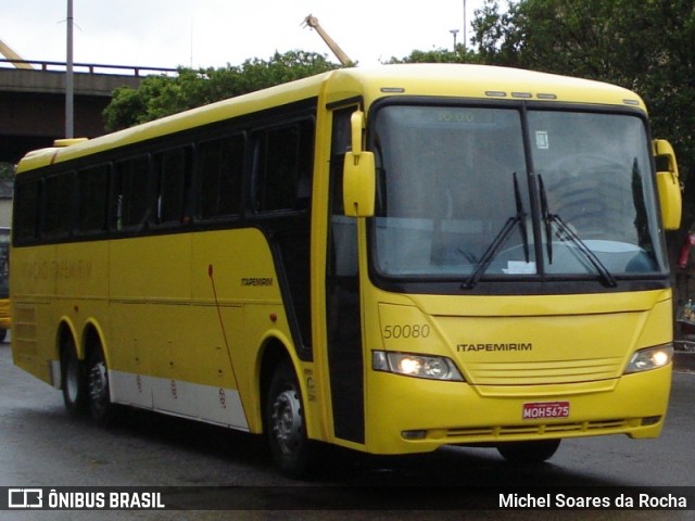 Viação Itapemirim 50080 na cidade de Rio de Janeiro, Rio de Janeiro, Brasil, por Michel Soares da Rocha. Número da foto: #8862440.