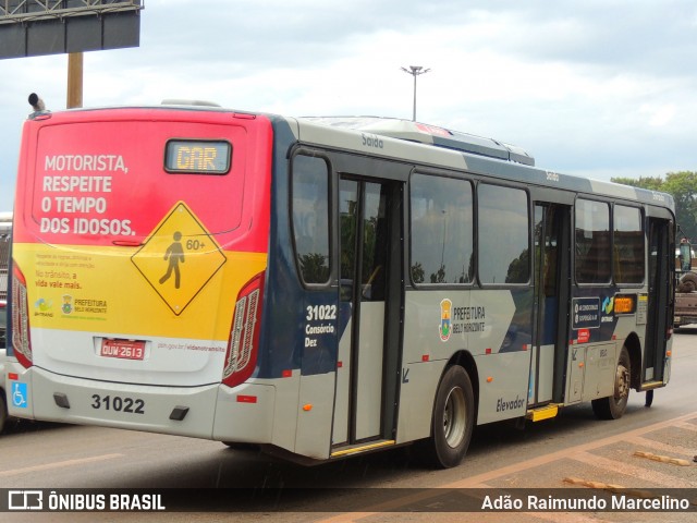Bettania Ônibus 31022 na cidade de Belo Horizonte, Minas Gerais, Brasil, por Adão Raimundo Marcelino. Número da foto: #8862505.