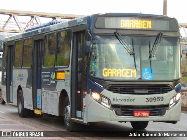 Bettania Ônibus 30959 na cidade de Belo Horizonte, Minas Gerais, Brasil, por Adão Raimundo Marcelino. ID da foto: 8862350.